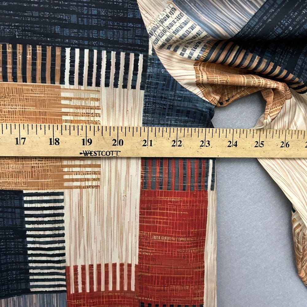 Talbots Patchwork Button Down Blouse Womens 1xl L… - image 6